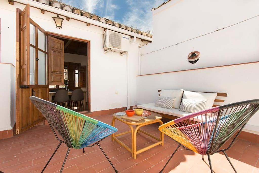 Casa Tipica Del Albaicin Con Interior De Diseno Villa Granada Dış mekan fotoğraf